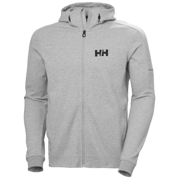 Bluza z kapturem i zamkiem błyskawicznym Helly Hansen HP Tech. Szare bluzy z kapturem męskie Helly Hansen, m, bez wzorów, z kapturem. Za 510.50 zł.