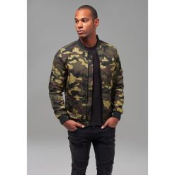 Parka Urban Classic camo light. Brązowe parki męskie Urban Classics, na zimę, m, bez wzorów, bez kaptura. Za 212.35 zł.