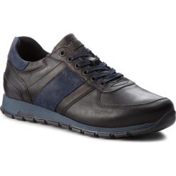 Sneakersy WOJAS - 8044-76 Czarny. Czarne buty sportowe na co dzień męskie Wojas, z materiału, klasyczne. Za 349.00 zł.
