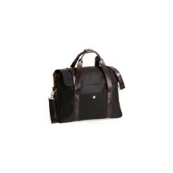 Czarna casual męska torba na ramię brodrene ml15, Kolor wnętrza: Czarny. Torby męskie na ramię marki Brødrene. Za 350.00 zł.