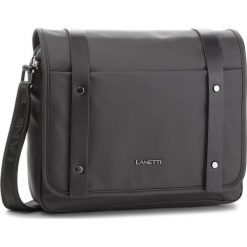 Torba na laptopa LANETTI - RM0390 Black. Czarne torby na laptopa męskie Lanetti, z materiału. Za 119.99 zł.