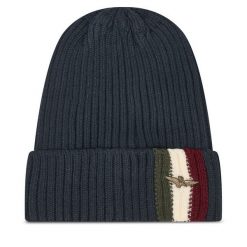 Czapka Aeronautica Militare. Niebieskie czapki męskie Aeronautica Militare, na zimę, bez wzorów. Za 219.99 zł.