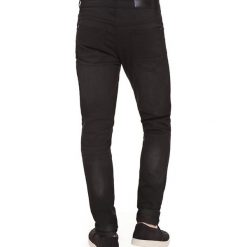 Dżinsy w kolorze czarnym. Czarne jeansy męskie Lonsdale, Kangol, Crosshatch, bez wzorów, klasyczne. W wyprzedaży za 129.95 zł.