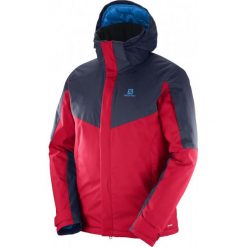 Salomon Stormseeker Jkt M Barbados C/Night Sky S. Kurtki narciarskie i snowboardowe męskie marki Salomon. W wyprzedaży za 697.00 zł.