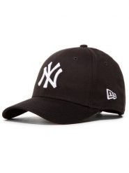 New Era Czapka z daszkiem K 940 Mlb League Ba Youth 10879076 Czarny. Czarne czapki męskie New Era, bez wzorów, z materiału. Za 79.99 zł.