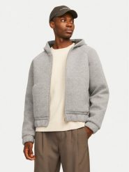 Jack & Jones Bluza Terrain 12267133 Szary Regular Fit. Szare bluzy rozpinane męskie Jack & Jones, m, bez wzorów, z syntetyku, bez ramiączek, bez kaptura. Za 279.99 zł.