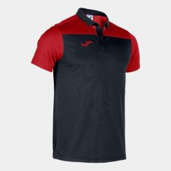 Koszulka polo do tenisa męska Joma Hobby II. Czarne koszulki polo męskie Joma, m, bez wzorów, sportowe, bez kołnierzyka, bez ramiączek. Za 148.95 zł.