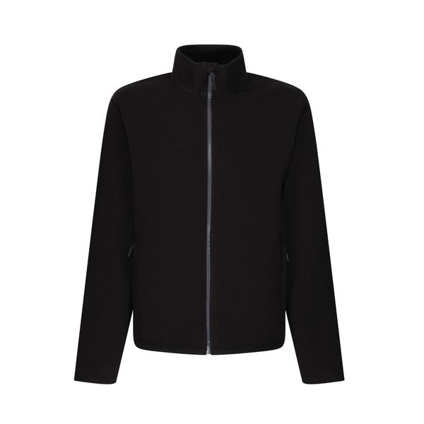 Męska Kurtka Z Mikropolaru Z Recyklingu. Czarne kurtki męskie Regatta, na zimę, m, bez wzorów, sportowe, bez ramiączek, bez kaptura. Za 119.99 zł.