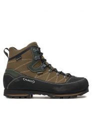 Aku Trekkingi Trekker Lite III Gtx GORE-TEX 977 Zielony. Zielone buty trekkingowe męskie Aku, bez wzorów, z gore-texu, bez zapięcia, trekkingowe, gore-tex. Za 859.99 zł.