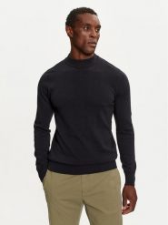 Brave Soul Sweter MK-230TURTLE2 Granatowy Regular Fit. Niebieskie kardigany męskie Brave Soul, m, bez wzorów, z bawełny, bez ramiączek. Za 69.99 zł.