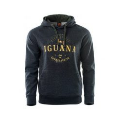IGUANA Bluza męska chike raven szara r. XXL. Szare bluzy nierozpinane męskie marki IGUANA, sportowe. Za 124.54 zł.