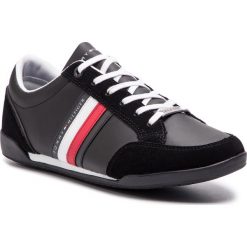 Sneakersy TOMMY HILFIGER - Corporate Material Mix Cupsole FM0FM02046 Black 990. Buty sportowe na co dzień męskie marki Tommy Hilfiger. Za 449.00 zł.