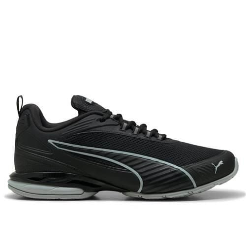 Buty do biegania męskie Puma Magnetic. Czarne buty do biegania męskie Puma, bez wzorów, z materiału, bez zapięcia, do biegania. Za 259.00 zł.