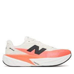 Buty do biegania New Balance. Białe buty do biegania męskie New Balance, bez wzorów, bez zapięcia, do biegania. Za 649.99 zł.