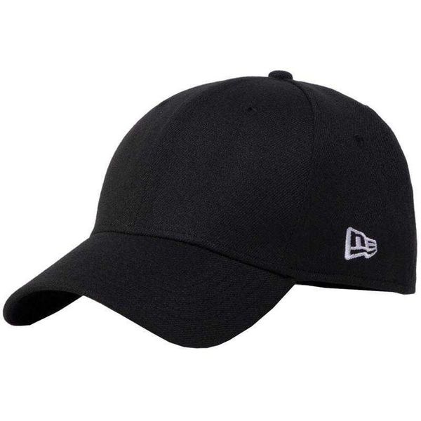 Czapka Z Daszkiem Unisex Dla Dorosłych Z Flagą. Czarne czapki męskie New Era, bez wzorów, sportowe. Za 142.99 zł.