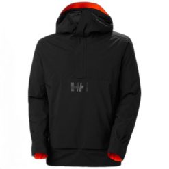 Kurtka narciarska Helly Hansen ULLR D Anorak. Czarne kurtki narciarskie i snowboardowe męskie Helly Hansen, na zimę, m, bez wzorów, bez kaptura, narciarskie. W wyprzedaży za 950.45 zł.