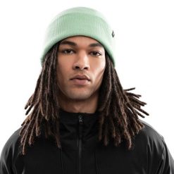 Czapka zimowa beanie unisex Snowflake Dead Moss. Zielone czapki męskie SIROKO, na zimę, bez wzorów, z tkaniny, eleganckie. W wyprzedaży za 85.00 zł.