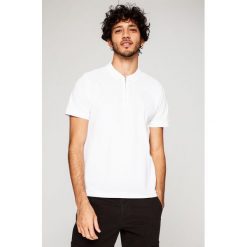 Premium by Jack&Jones - Polo Dylan. Szare koszulki polo męskie Premium by Jack&Jones, z bawełny, polo. W wyprzedaży za 49.90 zł.