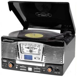 Trevi TT 1065E CZARNY Gramofon. Czarne gramofony Trevi. Za 569.99 zł.