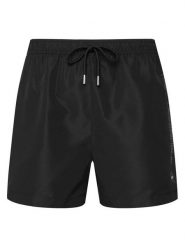 KARL LAGERFELD Szorty kąpielowe B1M46001 Czarny Regular Fit. Czarne kąpielówki męskie KARL LAGERFELD, bez wzorów, z syntetyku. Za 339.99 zł.