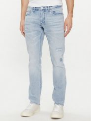 Tommy Jeans Jeansy Scanton DM0DM19449 Niebieski Slim Fit. Niebieskie jeansy męskie Tommy Jeans, bez wzorów, z bawełny. Za 369.99 zł.