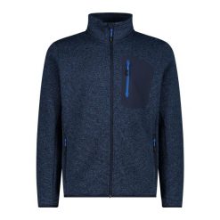 Bluza męska turystyczna CMP 34H2607. Niebieskie bluzy nierozpinane męskie CMP, m, bez wzorów, sportowe, bez ramiączek, bez kaptura. Za 306.50 zł.