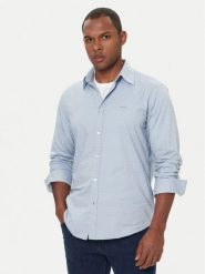 BOSS Koszula Relegant 50548959 Błękitny Regular Fit. Niebieskie koszule męskie Boss, m, bez wzorów, z bawełny, bez kołnierzyka, bez ramiączek. Za 399.99 zł.