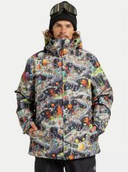 DC Shoes Kurtka narciarska Basic Print ADYTJ03097 Kolorowy Regular Fit. Kurtki narciarskie i snowboardowe męskie DC Shoes, na zimę, m, bez wzorów, z syntetyku, bez kaptura, narciarskie. Za 579.99 zł.