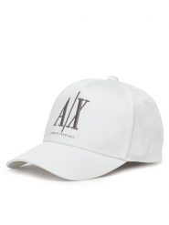Armani Exchange Czapka z daszkiem XM000811 AF13343 U0009 Biały. Białe czapki męskie Armani Exchange, bez wzorów, z bawełny. Za 169.99 zł.