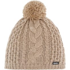 Czapka Eisbar Afra Pompon MÜ. Brązowe czapki męskie Eisbar, bez wzorów, sportowe. Za 125.00 zł.