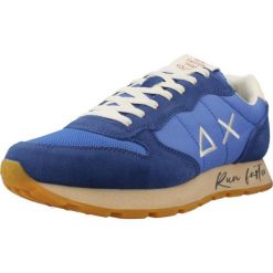 Buty SUN68 TOM VINTAGE Niebieski. Niebieskie buty zimowe męskie SUN68, bez wzorów, ze skóry, sportowe, bez obcasa, bez zapięcia. Za 289.99 zł.