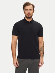 KARL LAGERFELD Polo 745750 551221 Granatowy Regular Fit. Niebieskie koszulki polo męskie KARL LAGERFELD, m, bez wzorów, z bawełny, bez kołnierzyka, bez ramiączek. Za 279.99 zł.