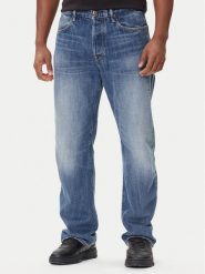 G-Star Raw Jeansy Contor 3D D26999-D776 Niebieski Regular Fit. Niebieskie jeansy męskie G-Star Raw, bez wzorów, z bawełny, retro. Za 589.99 zł.