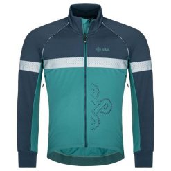 Męska kurtka rowerowa softshell Kilpi NERETO-M. Zielone kurtki softshell męskie Kilpi, m, bez wzorów, z softshellu, bez kaptura, rowerowe. Za 422.05 zł.