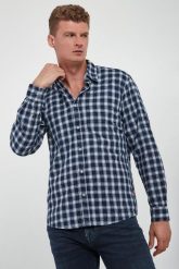 Koszula męska w kratę Hanck-W JOOP! JEANS. Koszule męskie JOOP! Jeans, m, bez wzorów, z jeansu, bez kołnierzyka, bez ramiączek. Za 659.00 zł.