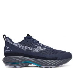 Buty do biegania Mizuno. Czarne buty do biegania męskie Mizuno, bez wzorów, bez zapięcia, do biegania, mizuno wave. Za 559.99 zł.