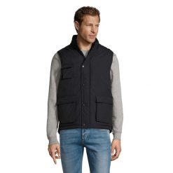 Kurtka Unisex Dla Dorosłych Wells Ripstop. Niebieskie kurtki męskie SOL'S, m, bez wzorów, bez ramiączek, bez kaptura. Za 357.99 zł.