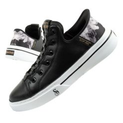 Buty trampki sportowe wsuwane męskie Skechers Snoop Dogg. Czarne trampki męskie Skechers, bez wzorów, sportowe, bez zapięcia. Za 369.99 zł.