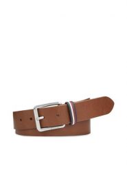 Tommy Hilfiger Pasek Męski Casual Seasonal 3.5 AM0AM12168 Brązowy. Brązowe paski męskie Tommy Hilfiger, bez wzorów, ze skóry, casualowe. Za 399.99 zł.