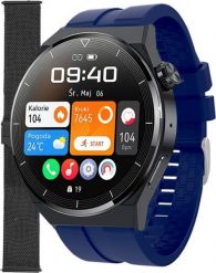 Smartwatch Enter SAT.14.5317.144-SET Granatowy. Niebieskie zegarki smartwatch Enter. Za 299.00 zł.