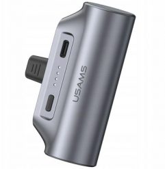 Powerbank Usams Powerbank PB79 Mini Tail Plug Portable 3000mAh USB-C szary. Szare powerbanki Usams. Za 28.40 zł.