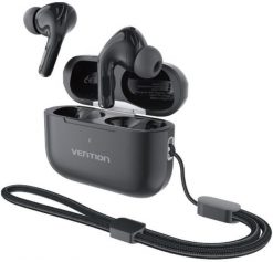 HEADSET WRL ECHO LITE E11 PLUS/BLACK NBVB0-PLUS VENTION NBVB0-PLUS (6922794793354). Czarne słuchawki bluetooth Vention. Za 59.50 zł.