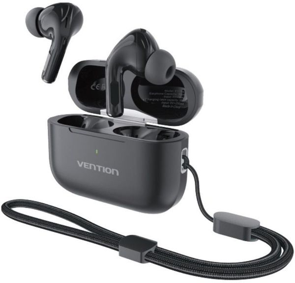 HEADSET WRL ECHO LITE E11 PLUS/BLACK NBVB0-PLUS VENTION NBVB0-PLUS (6922794793354). Czarne słuchawki bluetooth Vention. Za 59.50 zł.