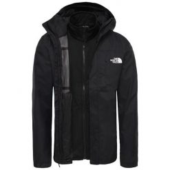 Kurtka turystyczna 3w1 męska The North Face M Quest Triclimate Jacket. Czarne kurtki męskie The North Face, m, bez wzorów, sportowe, bez ramiączek, bez kaptura. Za 873.00 zł.