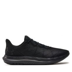 Buty do biegania Under Armour. Czarne buty do biegania męskie Under Armour, bez wzorów, bez zapięcia, do biegania. Za 199.99 zł.