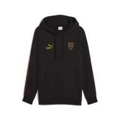 Męska bluza z kapturem RC Lens KING PUMA Black Matte Gold Beige. Brązowe bluzy nierozpinane męskie Puma, m, bez wzorów, ze lnu, sportowe, bez ramiączek, z kapturem. Za 309.00 zł.