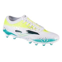 Męskie Buty Piłkarskie Evolution Firm Ground. Białe buty trekkingowe męskie Joma, bez wzorów, sportowe, bez obcasa, bez zapięcia. Za 243.99 zł.