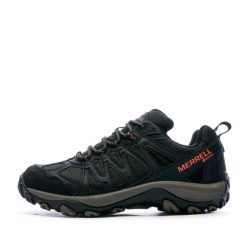 Buty sportowe Merrell Czarny. Czarne buty trekkingowe męskie Merrell, bez wzorów, z materiału, bez zapięcia, trekkingowe. Za 749.00 zł.