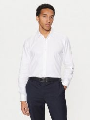 JOOP! Koszula 17 JSH-229Pierce1 30044896 Biały Slim Fit. Białe koszule męskie JOOP!, m, bez wzorów, z bawełny, bez kołnierzyka, bez ramiączek. Za 219.99 zł.