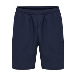 Szorty Hummel Move Grid. Niebieskie szorty sportowe męskie HUMMEL, bez wzorów, sportowe. Za 223.00 zł.